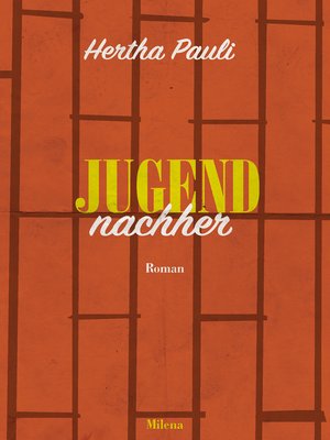 cover image of Jugend nachher